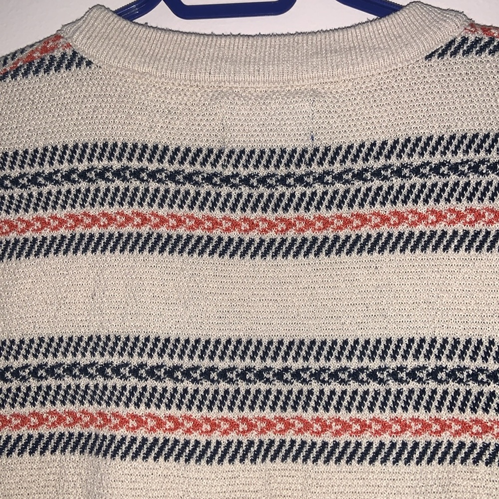 Jack & Jones - Men’s Knit Sweater - Striped- Size Large - Picture 7 of 7